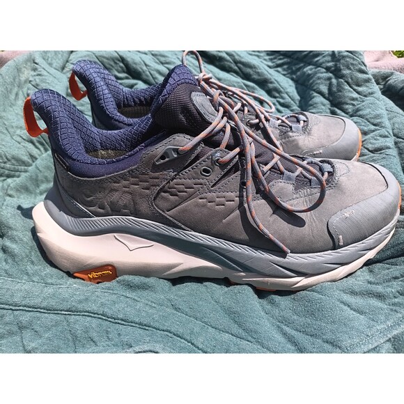 Hoka One One Kaha 2 Low GTX Men’s 9D Blue Harbor Waterproof Hiking Trail Shoes main image 8